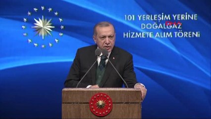 Beştepe'de 101 İlçeye Doğalgaz Dağıtım Töreni -6