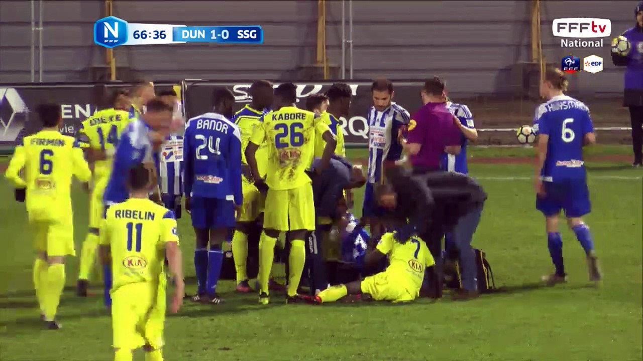 quel choc tête contre tête