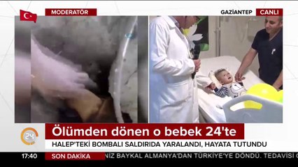 Suriyeli bebeğin kurtuluş öyküsü