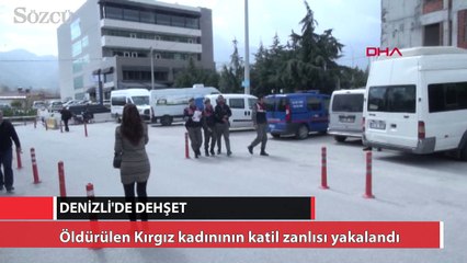 Kırgız kadınının katil zanlısı tutuklandı