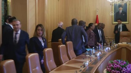 TBMM Başkanı Kahraman, Lesoto Dışişleri ve Uluslararası İlişkiler Bakanı Makgothi'yi Kabul Etti