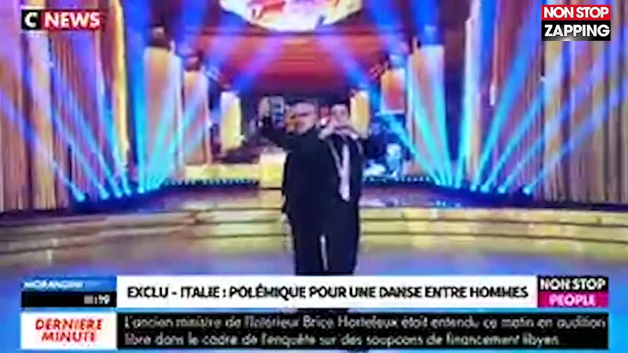 "Danse avec les Stars" en Italie : La danse de deux hommes crée une énorme polémique (vidéo)