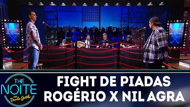 Fight de piadas Rogério Morgado x Nil Agra