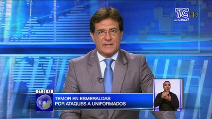 Temor en Esmeraldas por ataques a uniformados