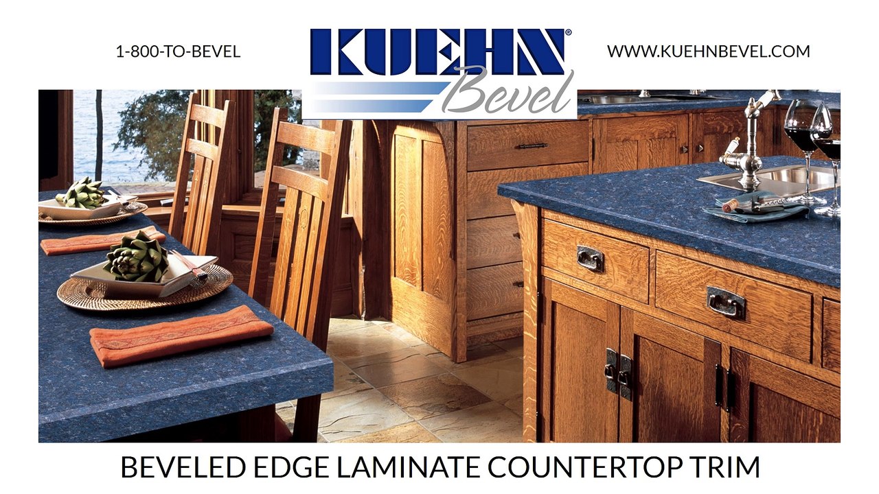 Beveled Edge Laminate Countertop Trim