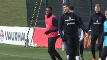 England's training struggles: lots of crosses, no goals