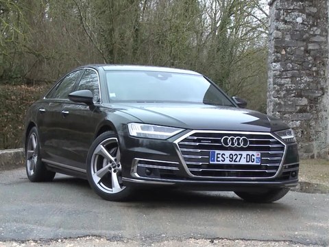 Essai Audi A8 50 TDi 286 Quattro Tiptronic 8 Avus Extended (2018)