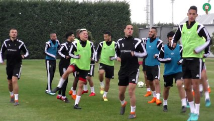 ثاني يوم من تداريب المنتخب الوطني بتورينو تحضيرا للقاء الودي أمام صربيا 20 مارس 2018