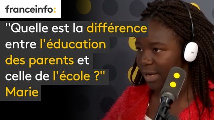 "Quelle différence entre l'éducation des parents et celle de l'école ?" : Jean-Michel Blanquer interrogé par des collégiens