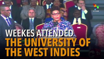 MEET THE FIRST WOMAN PRESIDENT OF TRINIDAD AND TOBAGO