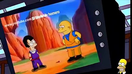 DRAGON BALL Z SIMPSON PARODIA