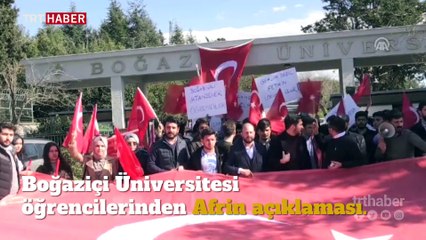 Boğaziçili öğrenciler: Saldırıya uğrayan kardeşlerimiz yalnız değildir