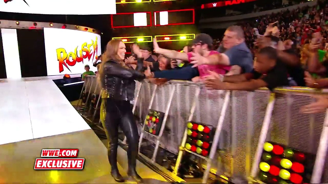 Ronda Rousey makes short work of Dana Brooke: Raw Exclusive, March 19, 2018