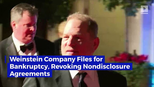 Weinstein Company Files for Bankruptcy, Revoking Nondisclosure Agreements