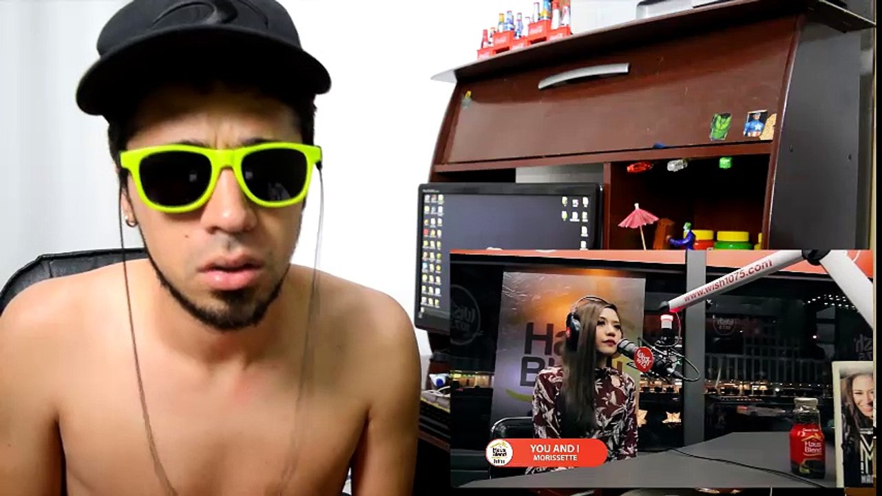 Morissette performs You And I LIVE on Wish 107.5 Bus REACTION