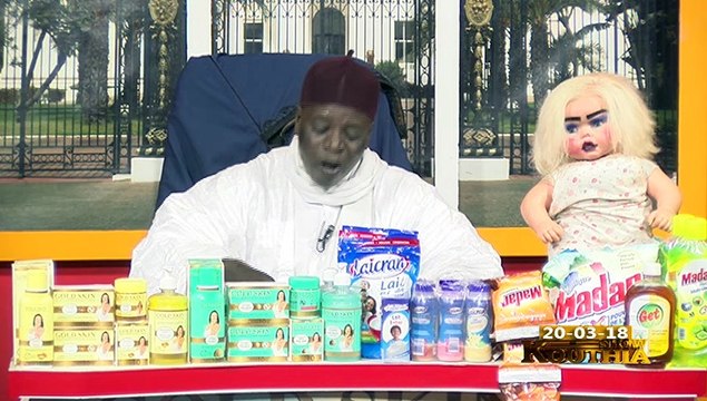 RUBRIQUE ABDOULAYE WADE & KARIM WADE dans KOUTHIA SHOW du 20 Mars 2018