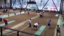 Troisième tour, tir rapide en double, finale Elite F Bièvre Isère contre Saint-Vulbas et finale Elite CRO Lyon contre Saint-Vulbas, France Clubs 2018, Balaruc-les-Bains 2018