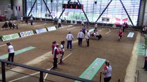 Premier tour, tir rapide en double, finale Elite F Bièvre Isère contre Saint-Vulbas et finale Elite CRO Lyon contre Saint-Vulbas, France Clubs 2018, Balaruc-les-Bains 2018