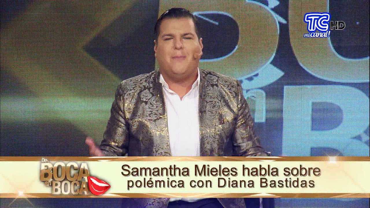 Part 1 - Samantha Mieles habla sobre polémica con Diana Bastidas