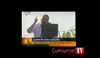 Cem Uzan'dan Erdoğan: Allah'sız adam