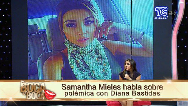 Part 4 - Samantha Mieles habla sobre polémica con Diana Bastidas