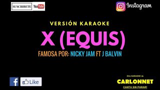 Nicky Jam x J Balvin (X Equis) Letra Official