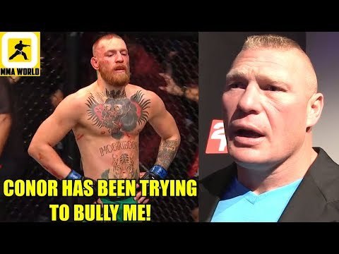 If Conor McGregor wants to fíght me he could because Dana does whatever Conor wants,Lesnar-Ngannou?