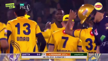 1st Eliminator: Peshawar Zalmi vs Quetta Gladiators Highlights