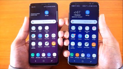 Galaxy S8 Android 8.0 Vs Galaxy S9 Speed Test