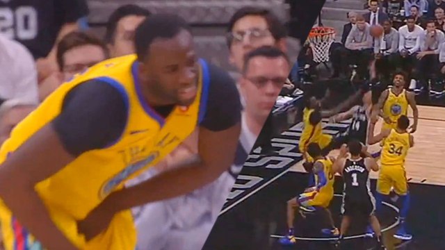 Karma KICKs Draymond Green In the Balls!