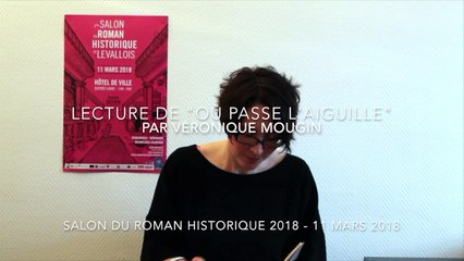 Lecture du livre "Où passe l'aiguille" par Véronique Mougin (Flammarion)