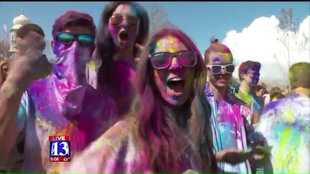 Some Utah Residents Plan to Leave Town During Largest Holi Festival Outside India