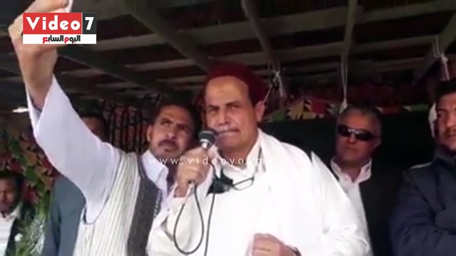 مؤتمر حاشد لتأييد السيسي بمدينة السلوم بحضور قبائل المنطقة