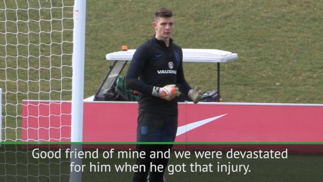 Hart 'devastated' by Heaton injury but backs 'strong' Pope