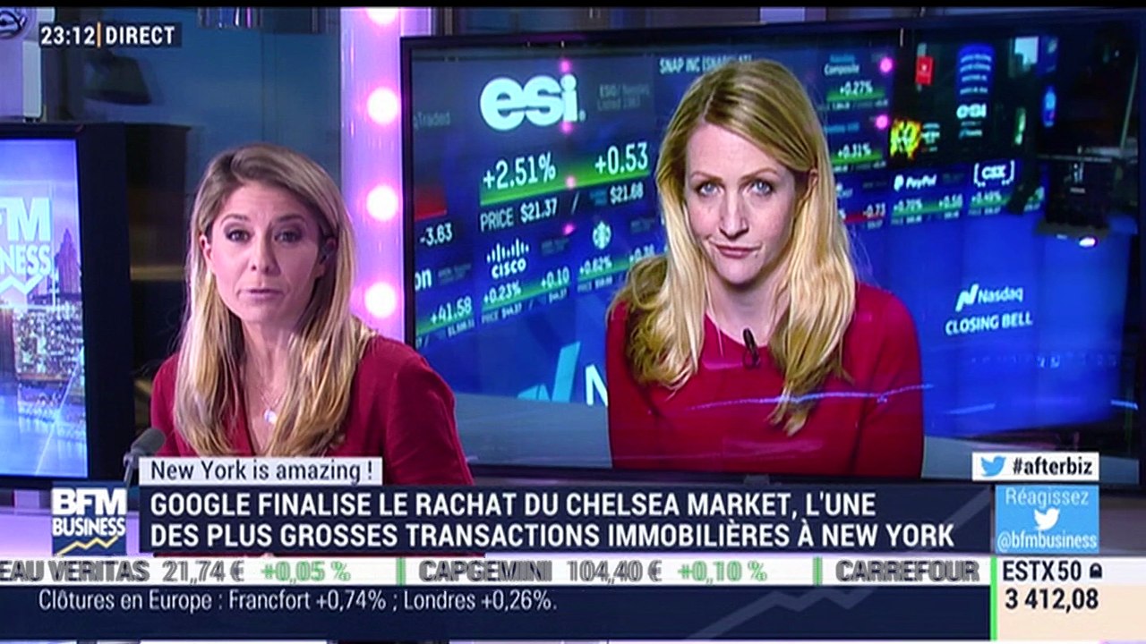 New York is amazing: Google finalise le rachat du Chelsea Market, l'une des plus grosses transactions immobilières à New York - 20/03