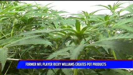 Former NFL Star Ricky Williams Rolls Out Pot Products