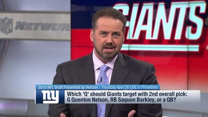 Shaun O'Hara predicts Giants pick at No. 2