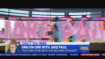 Jake Paul Good Morning America (FULL INTERVIEW)