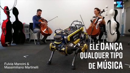Esse robô sabe dançar!
