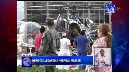 Con pronóstico reservado los 3 soldados atendidos en hospital militar por ataque terrorista