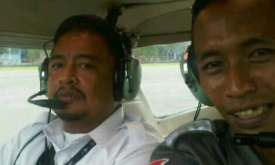 Jenazah Pilot Latih Dibawa ke Malang