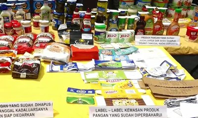 Polisi Ungkap Pengedar Makanan Kedaluwarsa