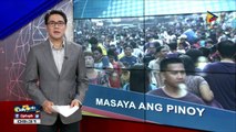 Halos lahat ng mga Pilipino, masaya ayon sa SWS survey