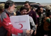 Turkish Red Crescent Delivers Aid to Afrin