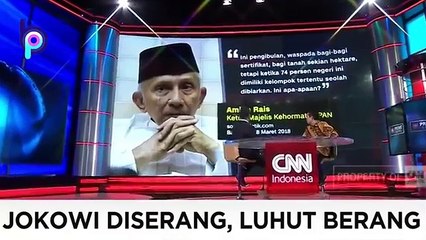 AMIEN RAIS vs JOKOWI. LUHUT GERAM! AMIEN RAIS TUDUH JOKOWI BANGKITKAN PKI. LUHUT : EMANG KAU SIAPA