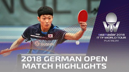 2018 German Open Highlights I Patrick Franziska vs Cho Daeseong (Qual)