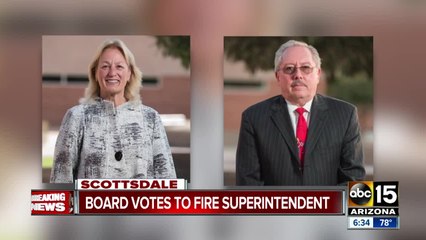 Board votes to fire superintendent in Scottsdale