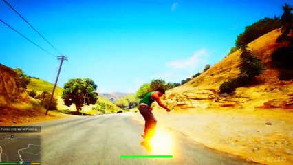GTA V PC - Hoverboard HUE, Tacando Gás, Fogo e Mais MODS