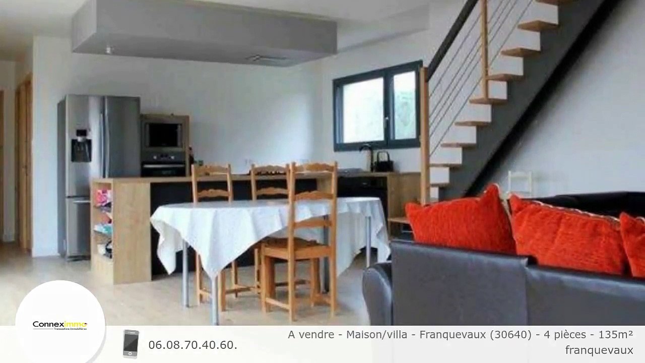 A vendre - Maison/villa - Franquevaux (30640) - 4 pièces - 135m²