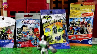 BLIND BAG BATTLE #3! Cyborg vs Thor - Batman Unlimited Blind Bags , Marvel Ooshies, Lego Minifigures